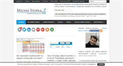 Desktop Screenshot of michalstopka.pl