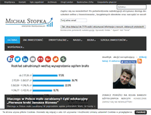 Tablet Screenshot of michalstopka.pl